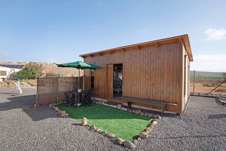 Casa rural para 3 personas, con Jardín
