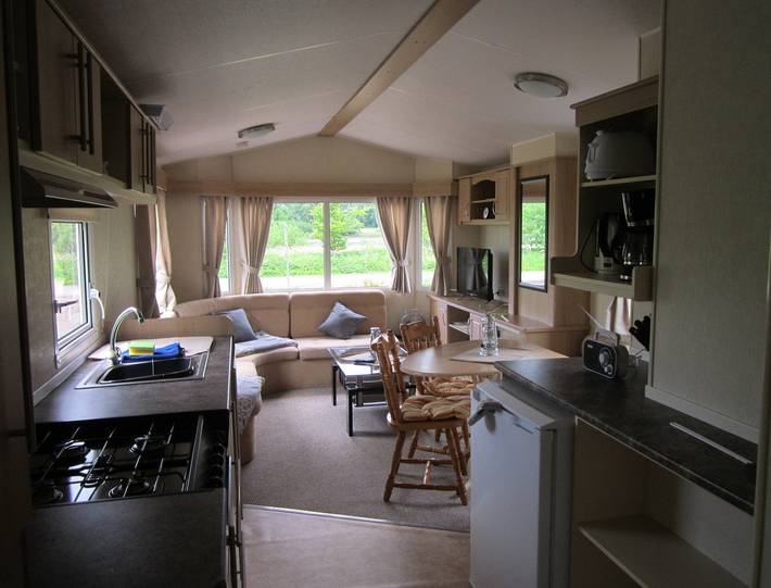 Camping pour 4 personnes, avec Jardin et Vue en Allemagne