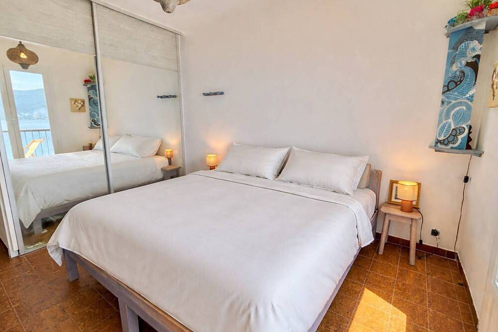 Appartamento intero, Waterfront apartment with terrace and sea view, Tiuccia in Casaglione, Ajaccio e dintorni
