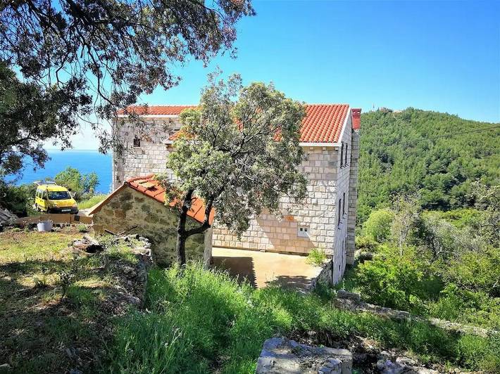 Ferienwohnung für 4 Personen, mit Balkon/Terrasse, mit Haustier in Mljet
