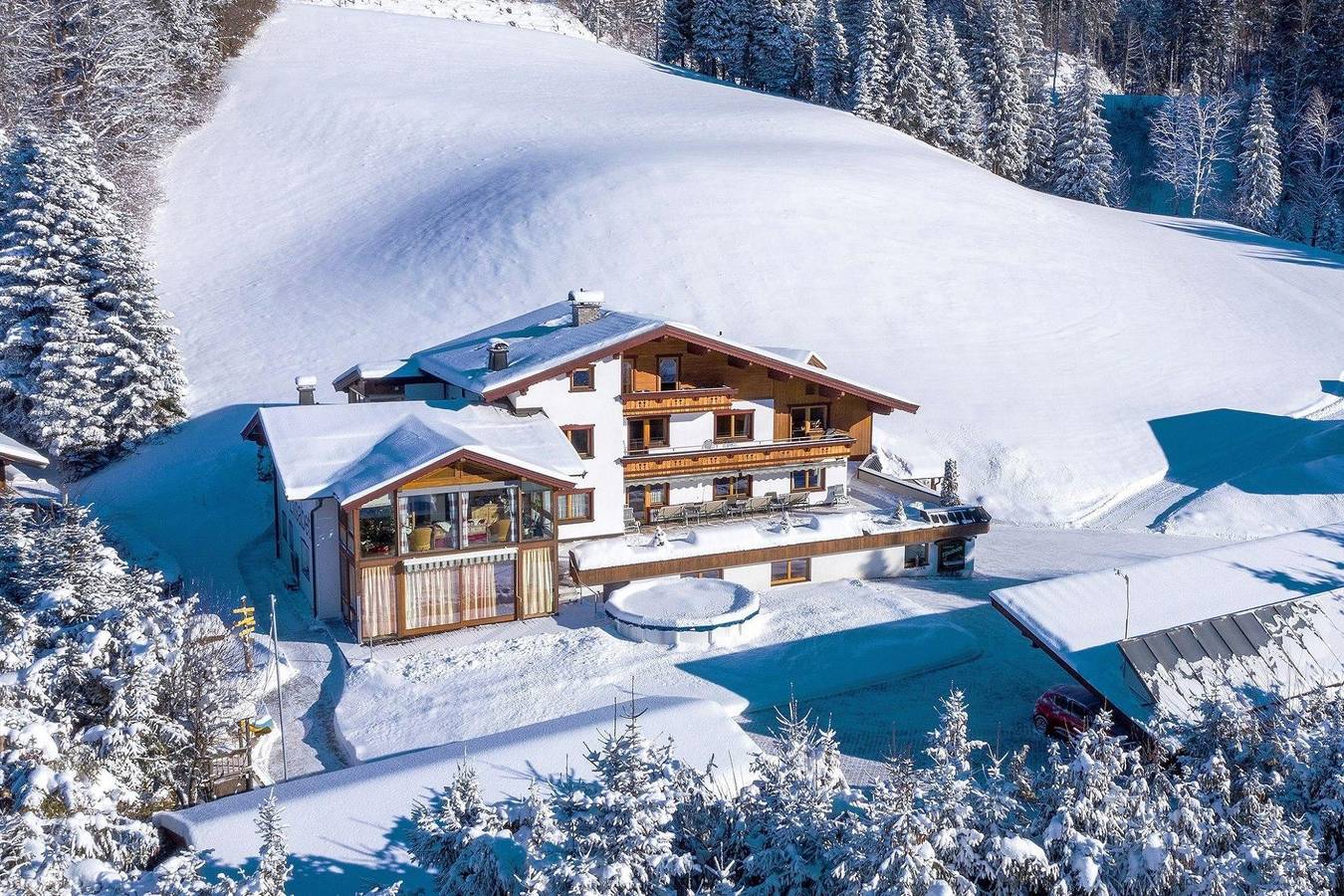 Geheel vakantieappartement, 5-Personenwohnung Nr. 4 in Loferer und Leoganger Steinberge, Fieberbrunn