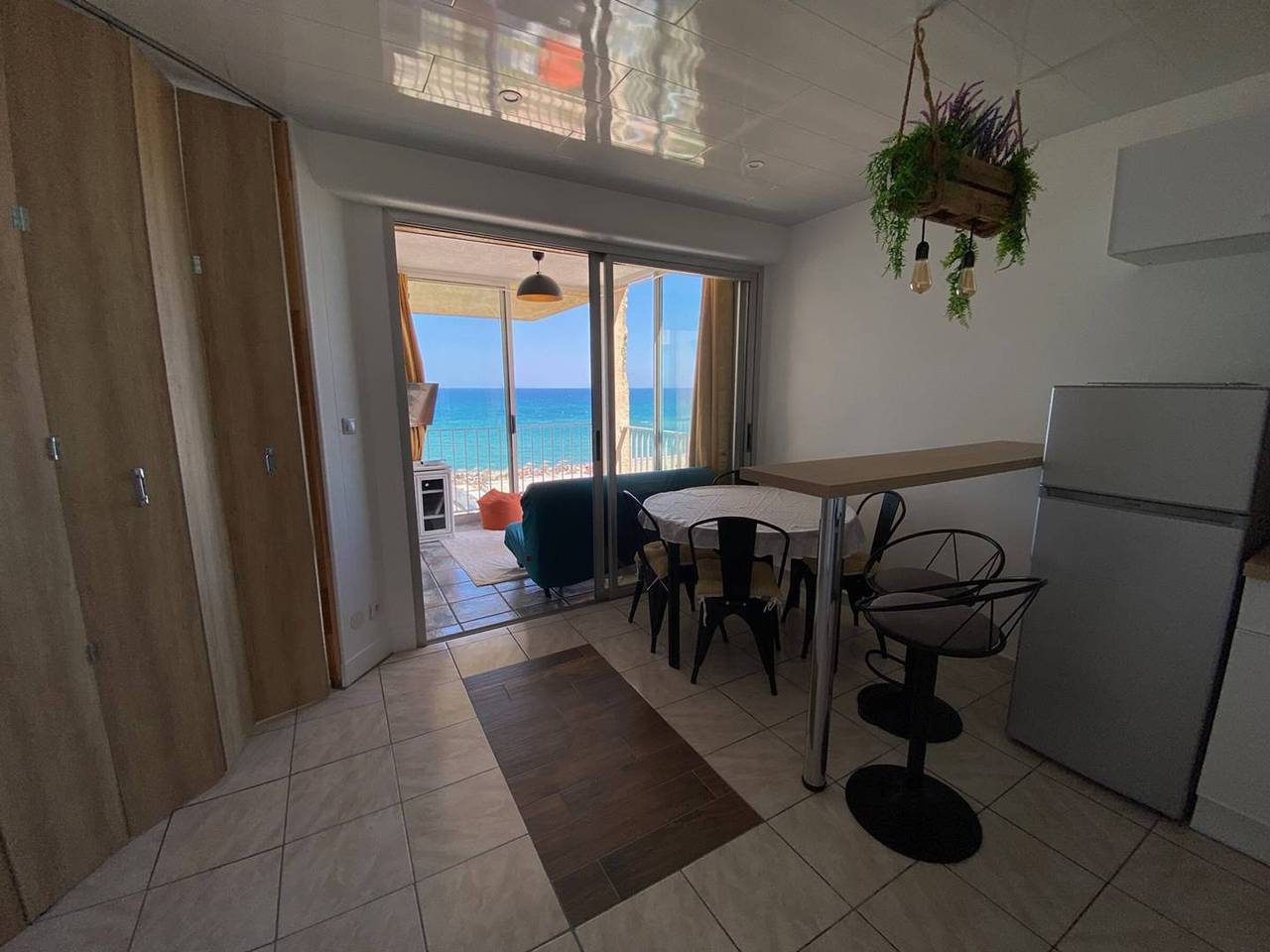 Appartement entier, Grand Studio 2 Pers, Vue Mer, Parking Privé in Le Barcarès, Côte d'Améthyste