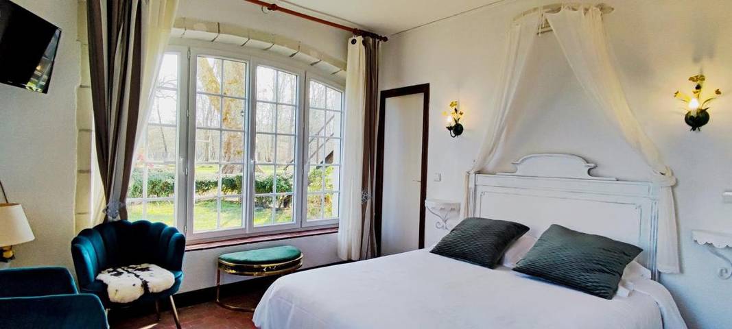 Maison d’hôte pour 5 personnes, avec jardin ainsi que vue et terrasse à Civray-de-Touraine - 2