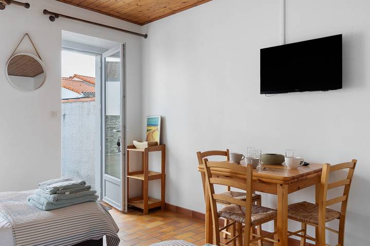 Hel studio-lejlighed, Hugo’s Studio – 200 m from the Beach in La Tranche-sur-Mer, Vendée