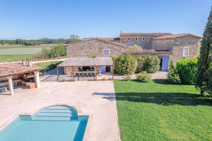 Location de vacances pour 20 personnes, avec piscine et jardin à La Bâtie-Rolland - 4