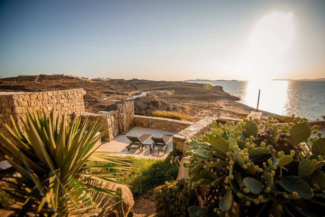 Romantic Mykonian Oasis Suite w Jacuzzi & Sea View, foto 8