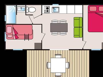 Camping für 4 Personen in Saint-Pons-de-Thomières, Hérault, Bild 2