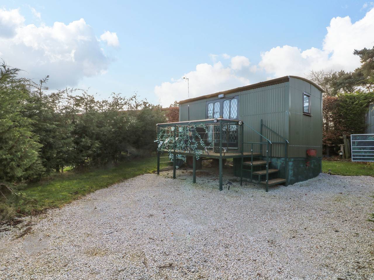 Packhorse Shepherd’s Hut in Alderwasley, Derbyshire