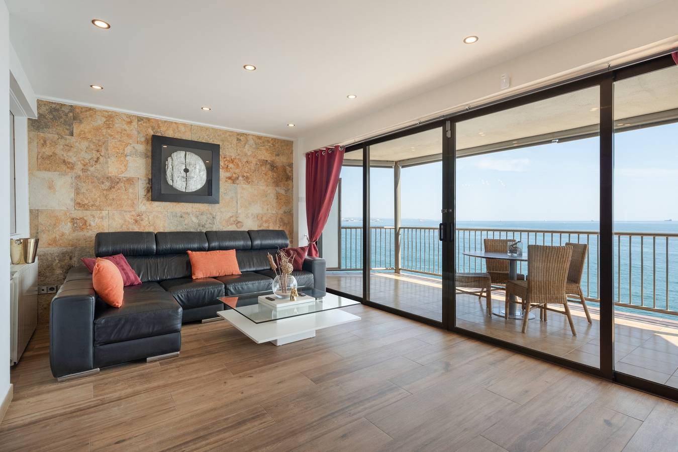 Appartement 'Paradisaco 28 aan Zee' met zeezicht, Wi-Fi en airconditioning in Salou, Costa Dorada