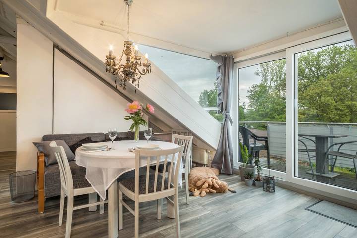 Ferienwohnung für 4 Personen, mit Balkon nahe des Ravensburger Spieleland - 2