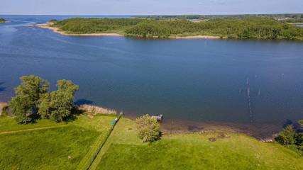 Ferienwohnung für 4 Personen, mit Ausblick und Garten in Vipperow