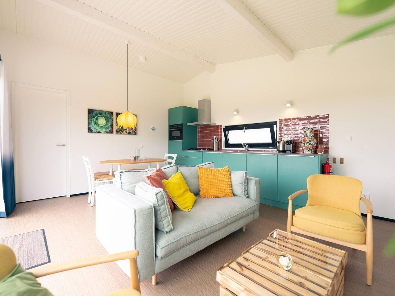 Bright Lodge bij de duinen in Callantsoog, Nederlandse Noordzeekust