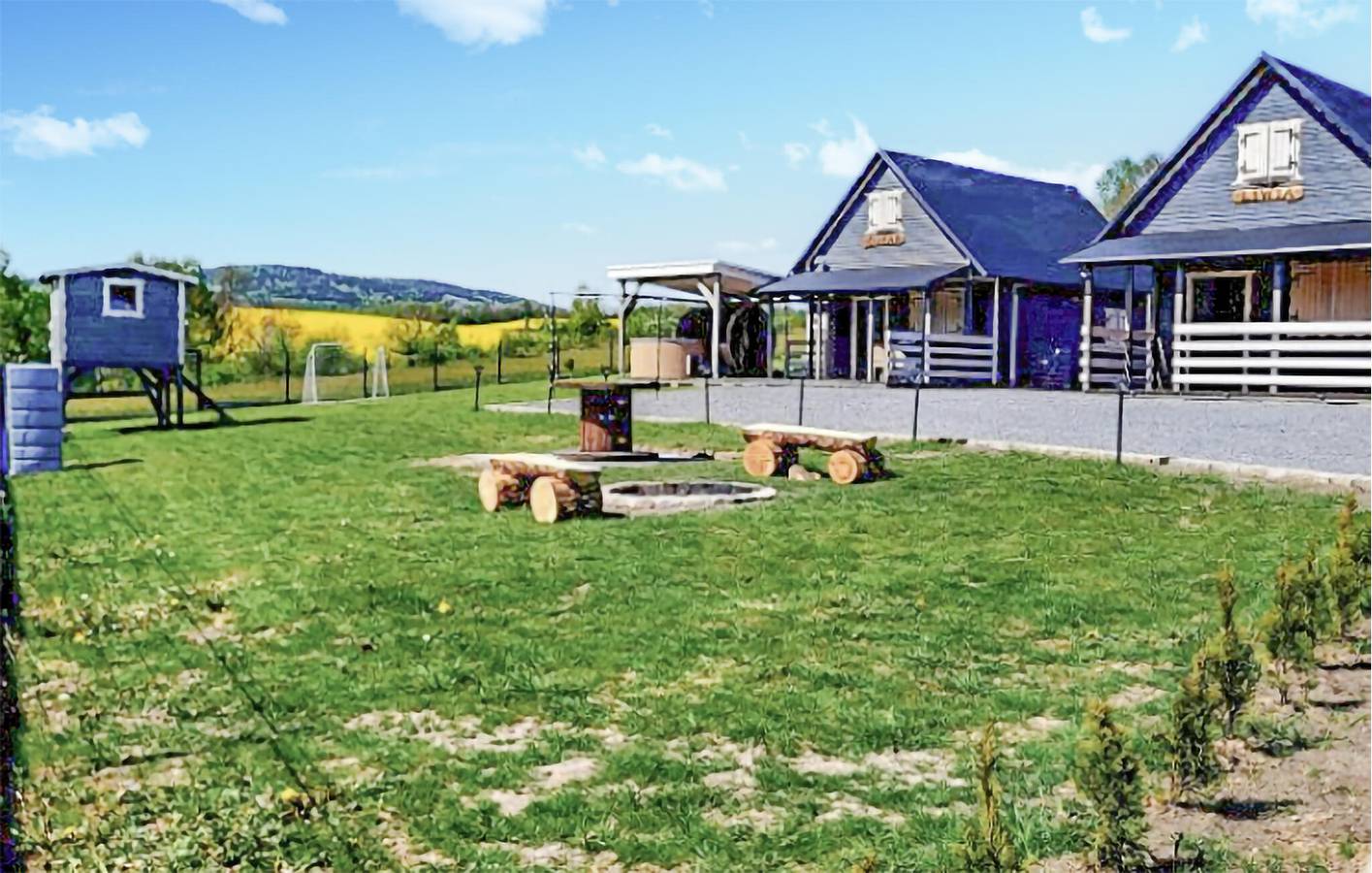 Maison de vacances pour 6 personnes avec terrasse in Wojcieszyce, Monts des Sudètes (Pologne)