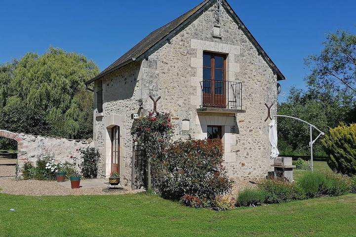 Maison de vacances pour 2 personnes, avec piscine et jardin