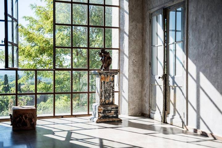 Chambre d’hôte pour 4 personnes, avec Terrasse et Jacuzzi ainsi que Jardin et Vue à Seillans