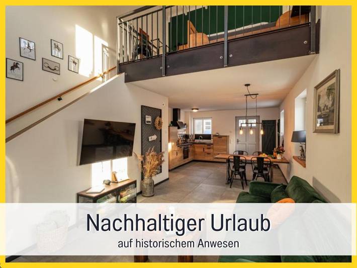 Ferienwohnung für 4 Personen, mit Terrasse und Garten in Steinberg