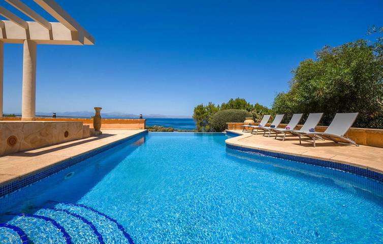 Ferienhaus mit Meerblick für 6 Personen, mit Terrasse in Colònia de Sant Pere - 4