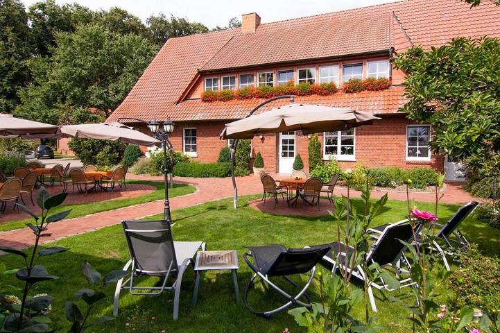 Hotel für 3 Personen, mit Terrasse und Garten sowie Sauna und Ausblick in Greven