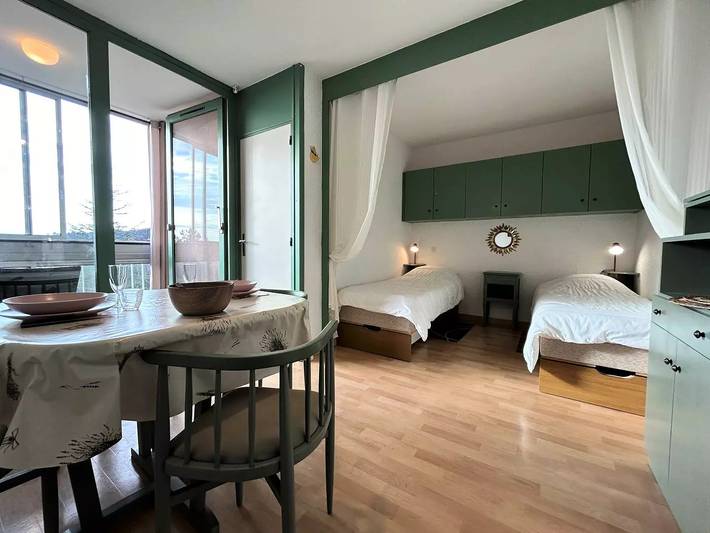 Studio pour 2 personnes, avec vue et balcon, animaux acceptés - 1