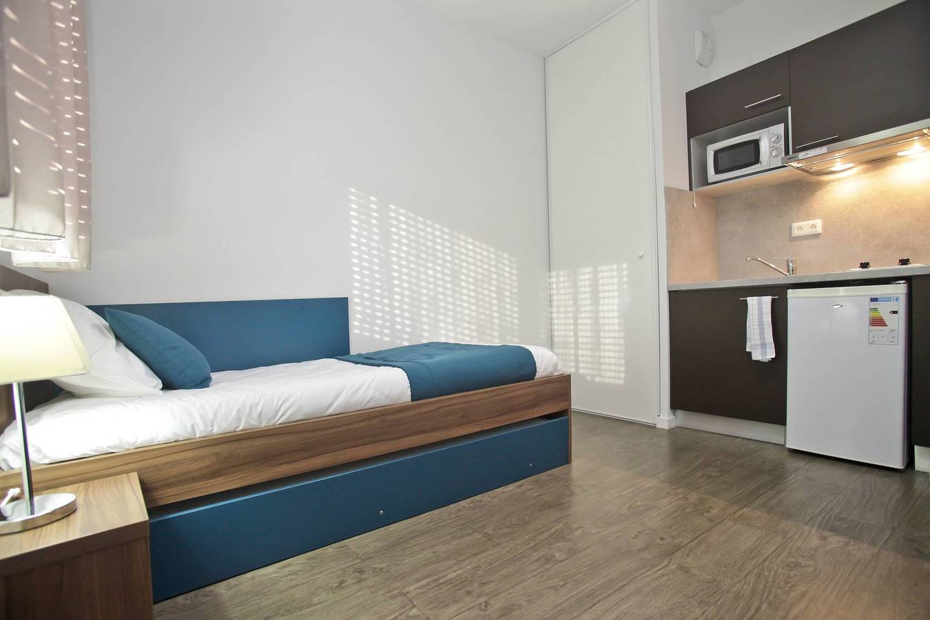 Gehele studio, Appart'hôtel Odalys Le Jardin des Lettres in Tours, Tours en omgeving