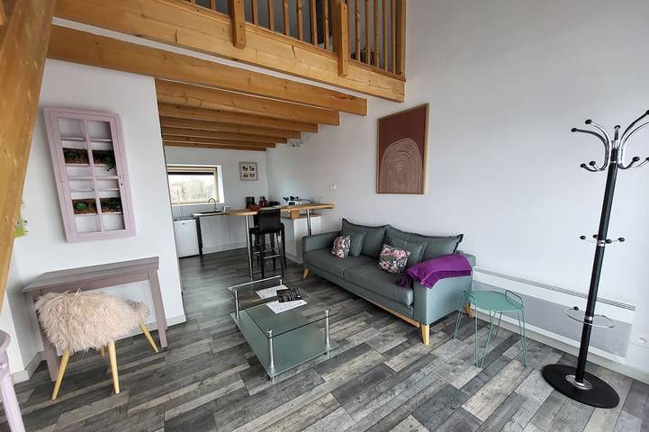 Appartement de vacances pour 2 personnes, avec sauna et terrasse, animaux acceptés