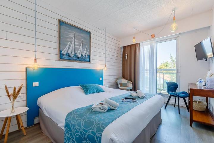 Hôtel pour 4 personnes, avec jardin