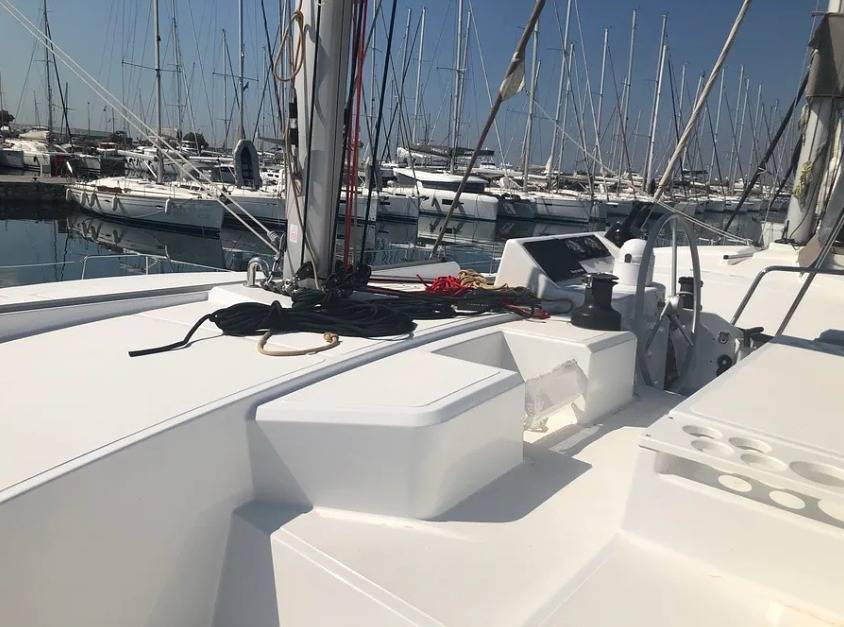 Boot für 6 Personen in Ligia, Griechenland