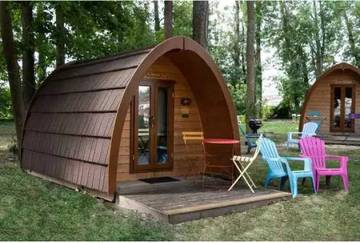 Tente pour 3 personnes, avec sauna et jacuzzi dans Grand Est