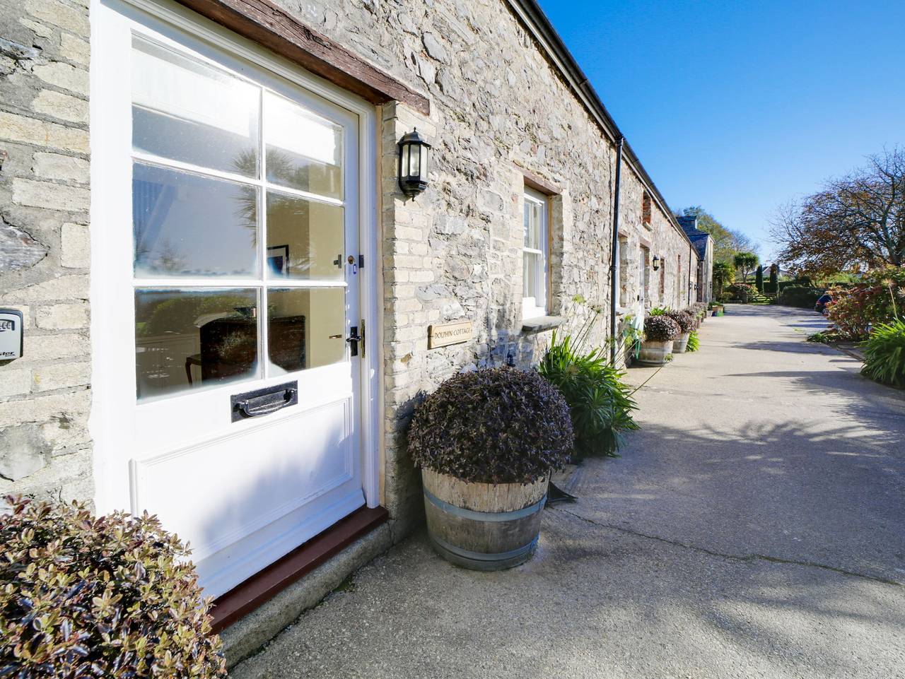 Dolphin Cottage in Charlestown, Cornwall