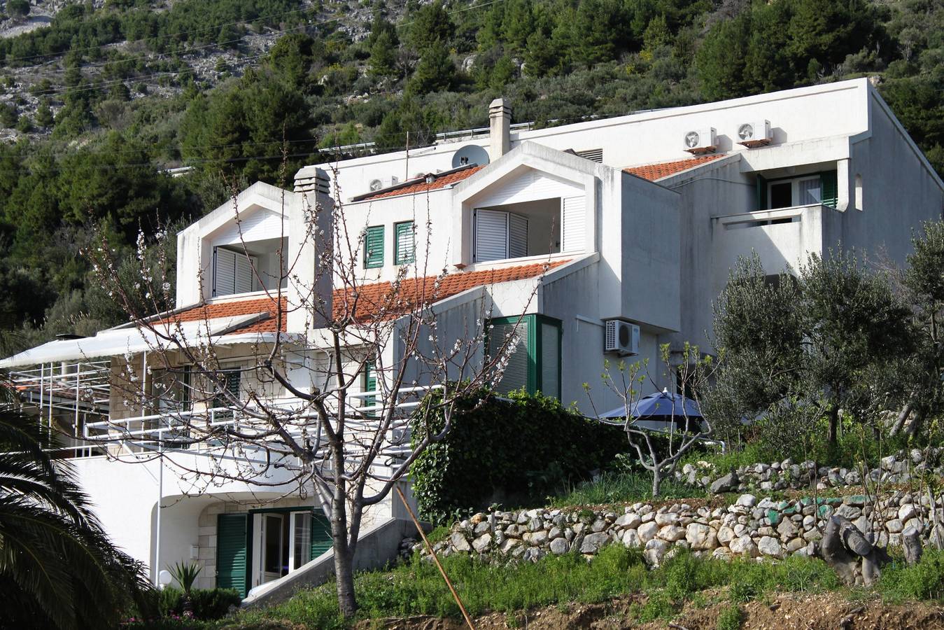 Cały apartament, Jednopokojowy apartament z tarasem i widokiem na morze Igrane, Makarska A-5266-b in Igrane, Riwiera Makarska