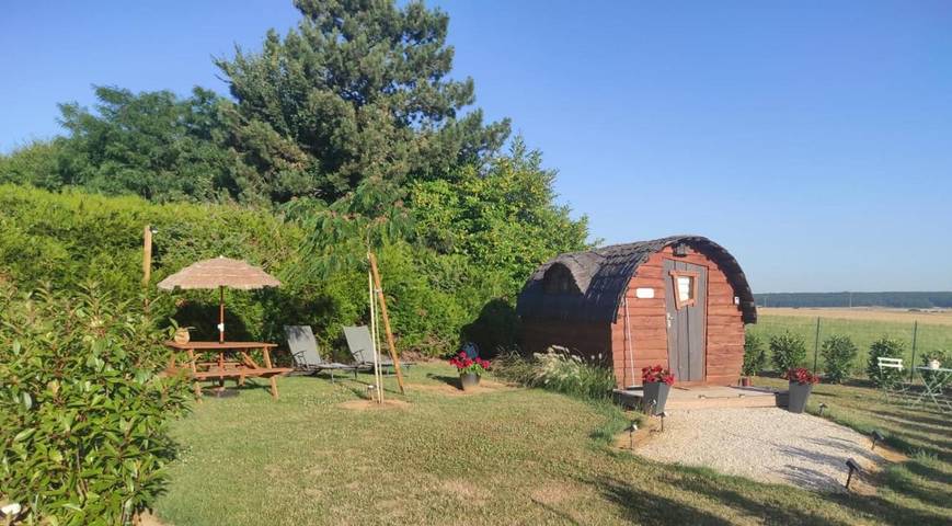 Camping für 2 Personen, mit Ausblick und Garten sowie Terrasse in Champagne-Ardennen - 4
