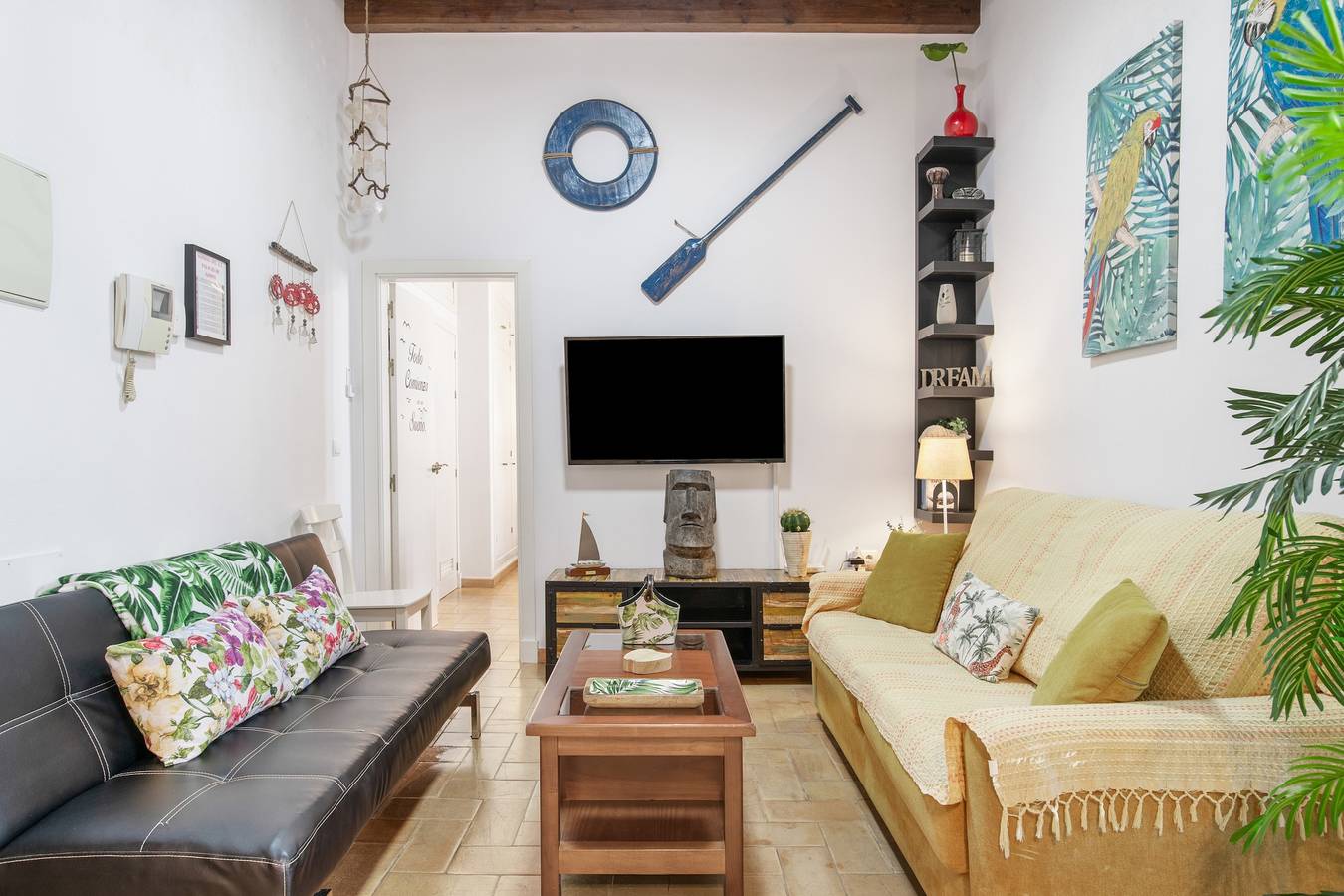 Appartement entier, Appartement 'Godoy' avec balcon, Wi-Fi et climatisation in Sanlúcar de Barrameda, Costa de la Luz