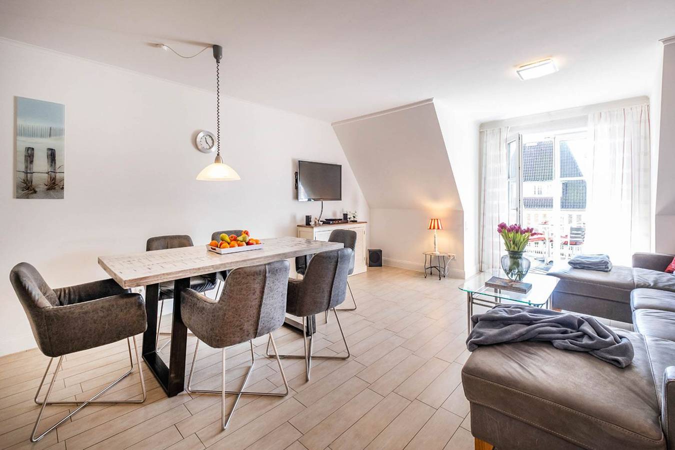 Ganze Wohnung, Wohnen unter Reet - Ferienwohnung für bis zu 3 Personen in Büsum, Dithmarschen