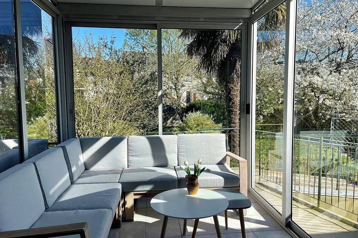 Maison de vacances pour 8 personnes, avec Jardin à Bruz