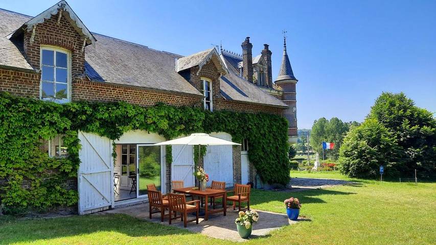 Cottage pour 2 personnes, avec jardin et vue en Picardie