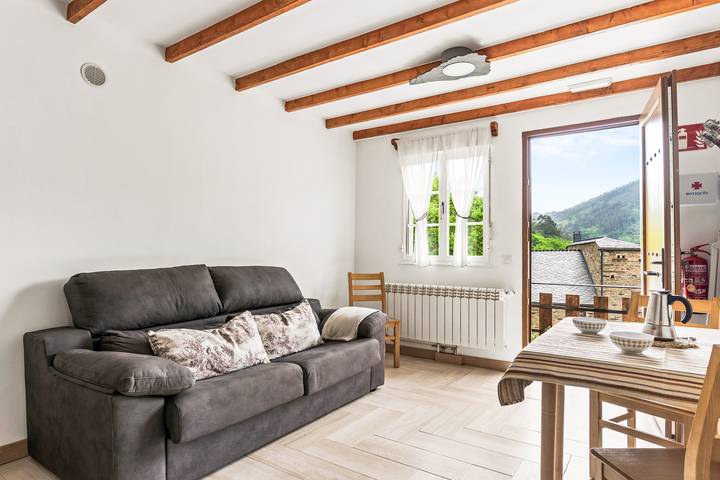 Apartamento de vacaciones para 4 personas, con balcón y jardín en Eo-Navia - 3