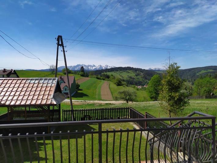 Casa de huéspuedes para 3 personas, con jardín y balcón en Polonia