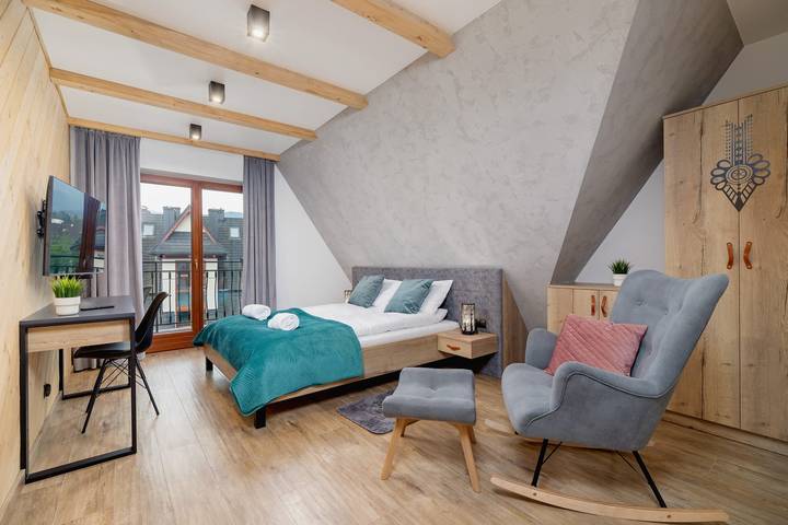 Gîte pour 4 personnes, avec balcon/terrasse, adapté aux familles dans Petite-Pologne - 3