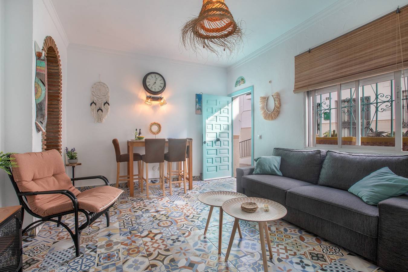 Casa Gecko: terraza privada, Wi-Fi y aire acondicionado en Benalmádena Pueblo in Benalmadena Pueblo, Benalmádena