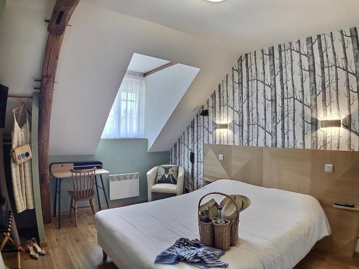 Hôtel pour 3 personnes, avec terrasse ainsi que jardin et piscine à Bracieux - 4