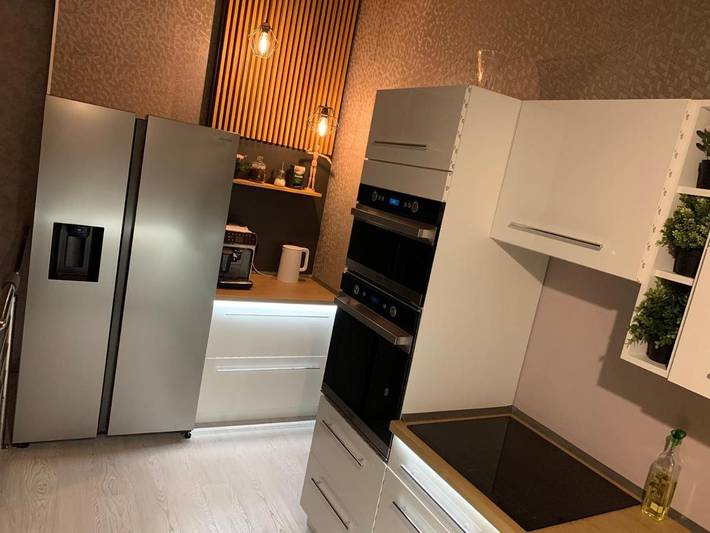 Ferienhaus für 9 Personen, mit Garten und Ausblick in Lettland