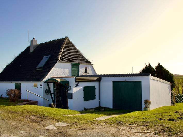 Ferienhaus für 5 Personen, mit Terrasse und Garten sowie Ausblick in Nordstrand