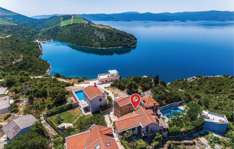 Charmantes Apartment, 1 km vom Strand entfernt: Gemütliches Apartment mit Pool und WLAN in Dubrovnik-Neretva