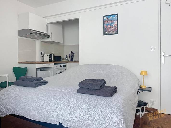Gîte pour 2 personnes, avec balcon dans Gare De Marseille Saint Charles - 3