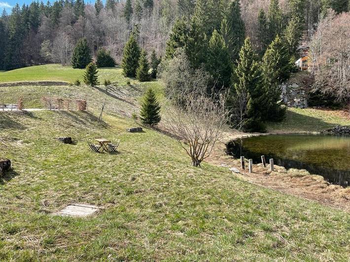 Maison de campagne pour 7 personnes, avec jardin ainsi que vue sur le lac et vue dans Lac des Rousses - 4