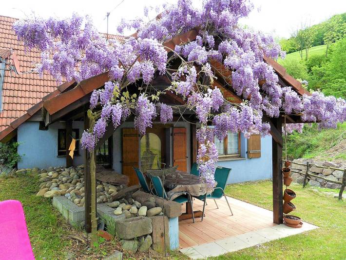 Gîte pour 4 personnes, avec sauna ainsi que jardin et terrasse, animaux acceptés