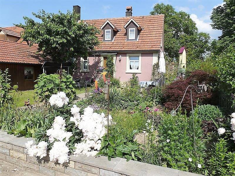 Ferienbauernhof Storchenhäusle - Fewo Rose mit kostenfreiem Wlan in Simmershofen, Taubertal