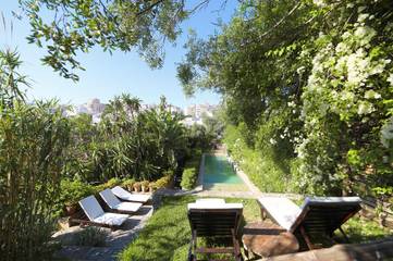 Chambre d’hôte pour 2 personnes, avec vue ainsi que jardin et piscine à Tanger