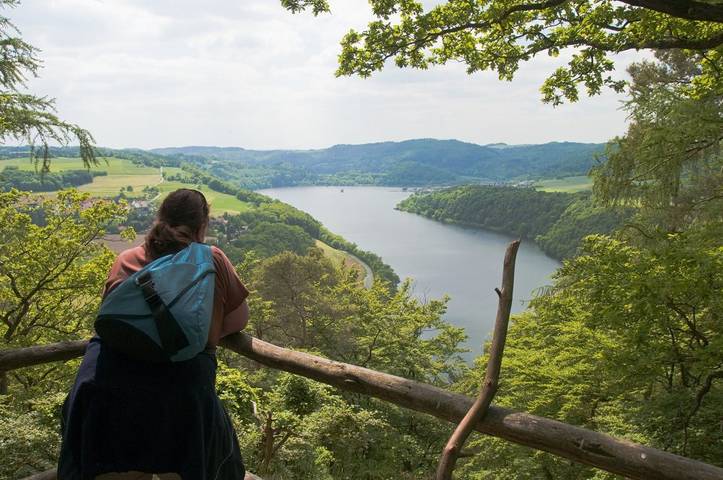 Ferienwohnung, mit Balkon/Terrasse und Terrasse sowie Garten in Hessisches Bergland - 3