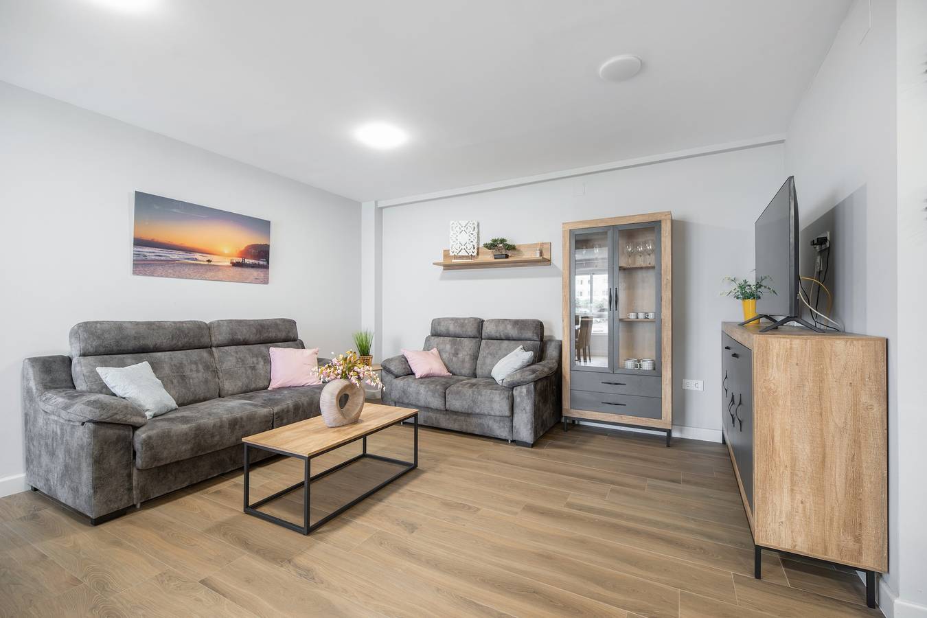 Ganze Wohnung, Ferienwohnung "Brisa Marina" mit Gemeinschaftspool und Wlan in Valdelagrana, El Puerto de Santa María